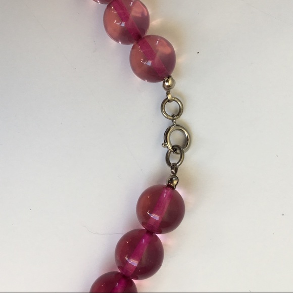 Vintage Pretty Purple Statement Necklace - Picture 6 of 8